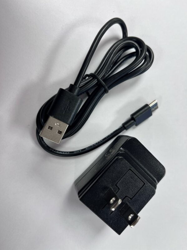 Spare Phonak USB-A to USB-C Cable & US Power Supply - Image 2