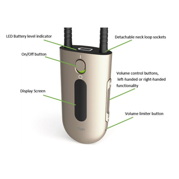 Phonak Roger Neckloop 02 – Wireless Receiver for Roger Microphones - Image 4