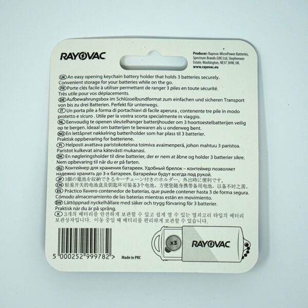 Rayovac Hearing Aid Battery Holder Case - Image 2