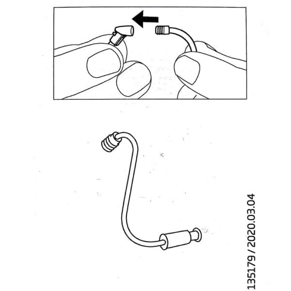 Oticon MiniFit Corda Tube 0.9 (2 pack) - Image 2
