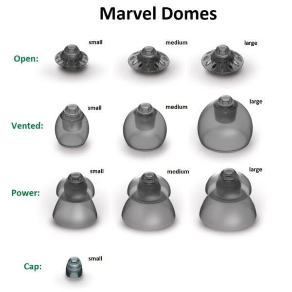 Phonak 4.0 Hearing Aid Domes - Marvel & Paradise - Image 2