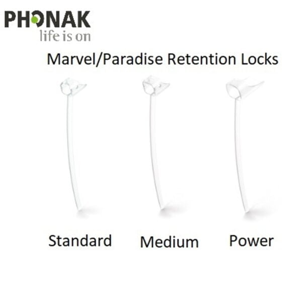 Phonak Retention Locks for Marvel/Paradise Hearing Aids - Image 3