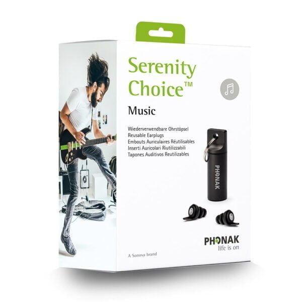 Phonak Serenity Choice™ Music - Reusable Earplugs