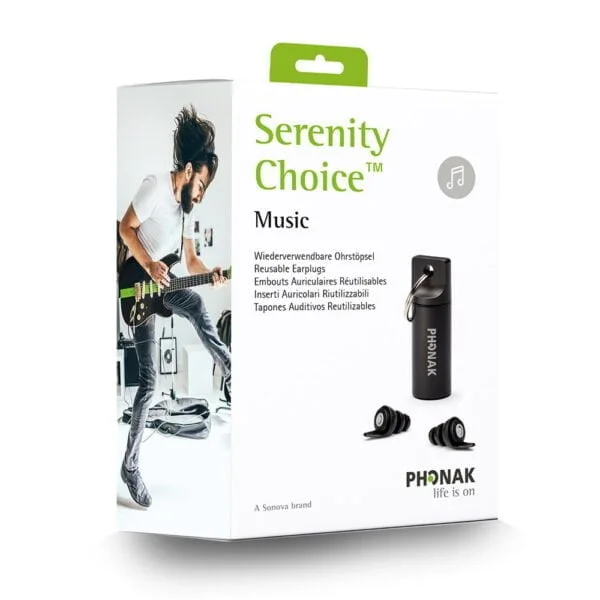 Phonak Serenity Choice™ Music - Reusable Earplugs