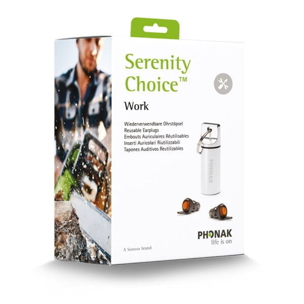 Phonak Serenity Choice™ Work - Reusable Earplugs