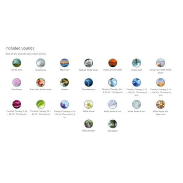 Sound Oasis S-680 Tinnitus Sound Therapy System - Image 3