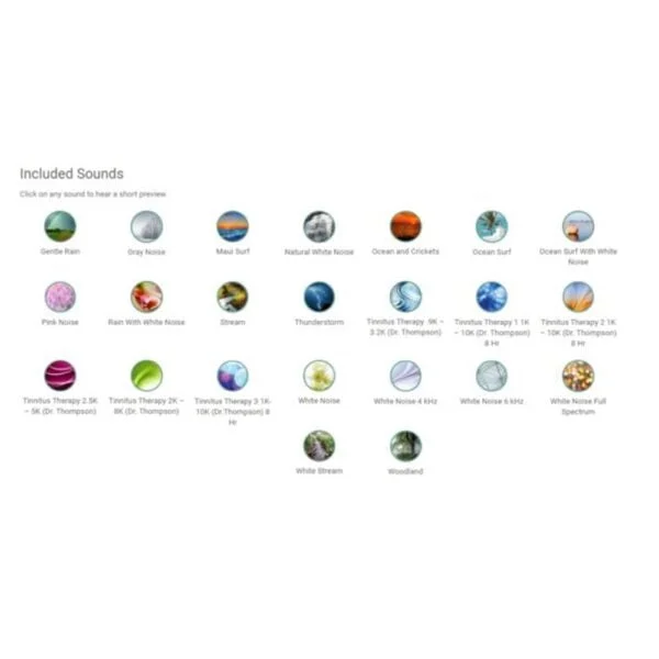 Sound Oasis S-680 Tinnitus Sound Therapy System - Image 3