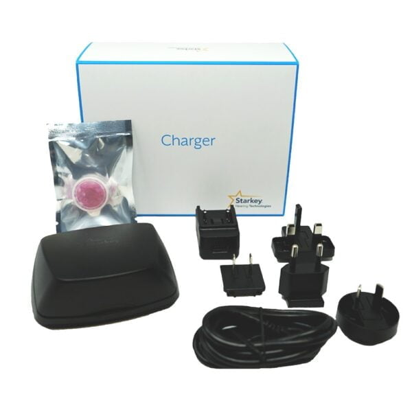 Starkey Premium Charger (with on-board battery)- For Rechargeable Hearing Aids - Image 2
