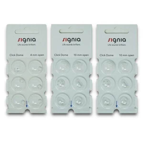 Signia Click Hearing Aid Domes - Connexxx, Specsavers Advance, AudioService - Image 5