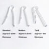 BTE Earmold Pre Bent Hearing Aid Tubes 5pcs - 10pcs - Image 5