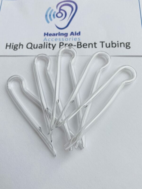 BTE Earmold Pre Bent Hearing Aid Tubes 5pcs - 10pcs - Image 3