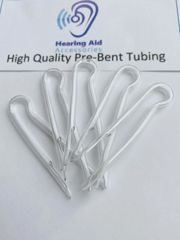 BTE Earmold Pre Bent Hearing Aid Tubes 5pcs - 10pcs - Image 3