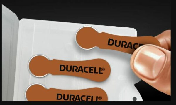 Duracell EasyTab/Activair Type 312 Hearing Aid Batteries Zinc Air (pack of 6) - Image 2