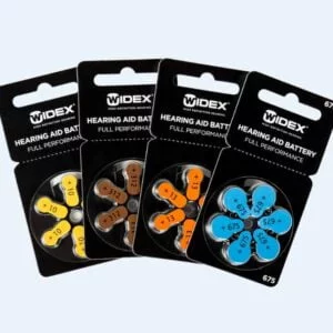Widex Hearing Aid Batteries – Size 10 (Box of 60)