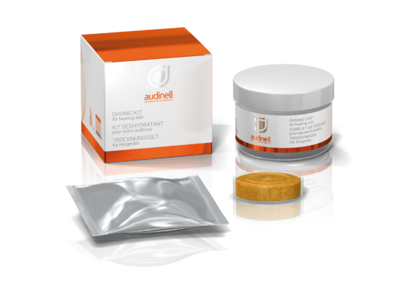 Audinell Range for Hearing Aid Drying Kit (to be used after hearing aid cleaning)