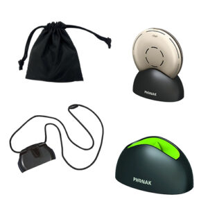 Phonak Roger Select 3, Lanyard, Pouch & Docking Station Bundle