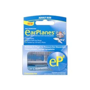 EarPlanes eP2 Protection From Flight Ear Discomfort