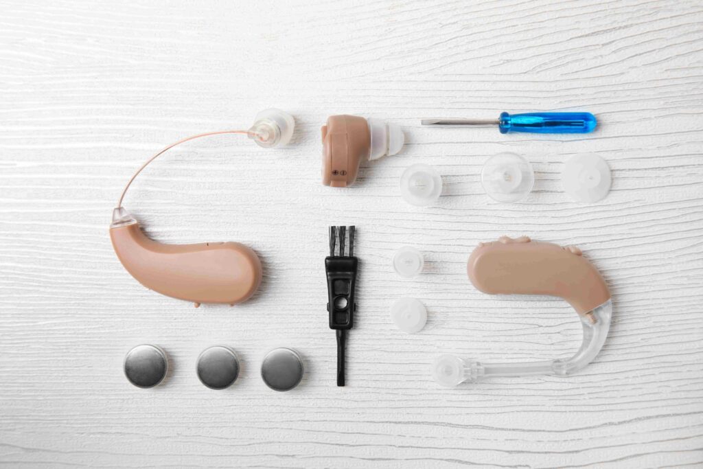 Hearing care with hearing aids & accessories as self-care