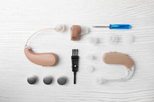 Hearing care with hearing aids & accessories as self-care